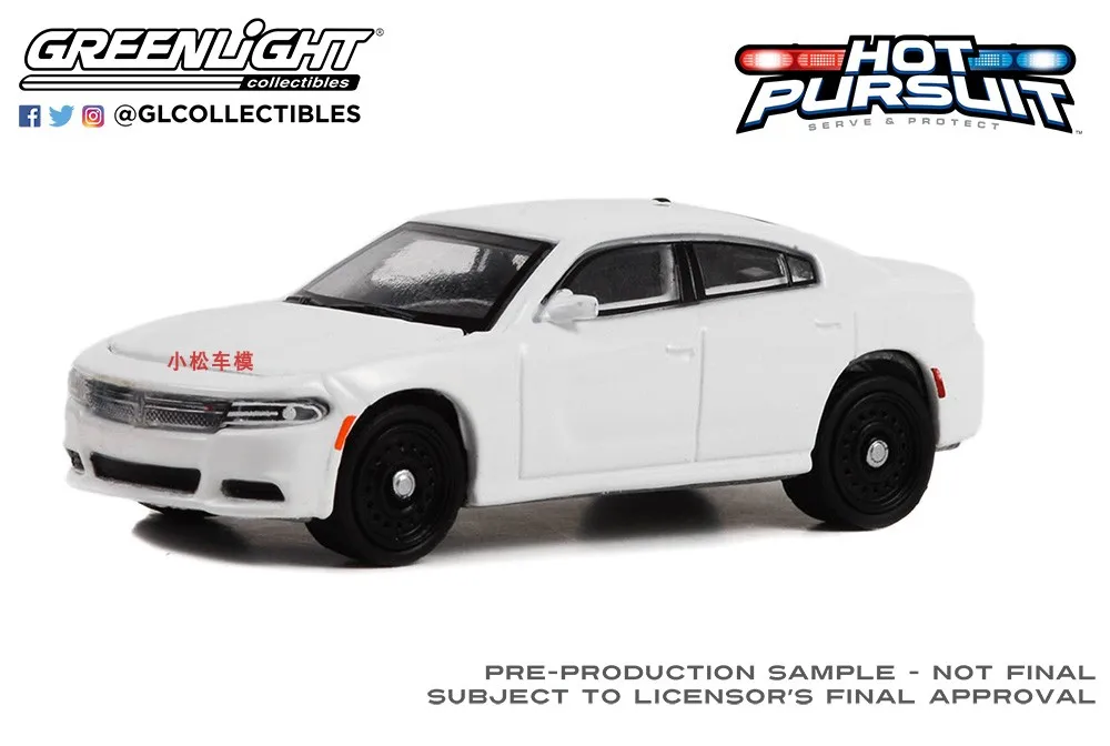 GreenLight 1:64 2022 dodge Charger Pursuit Collection die cast alloy trolley model ornaments gift