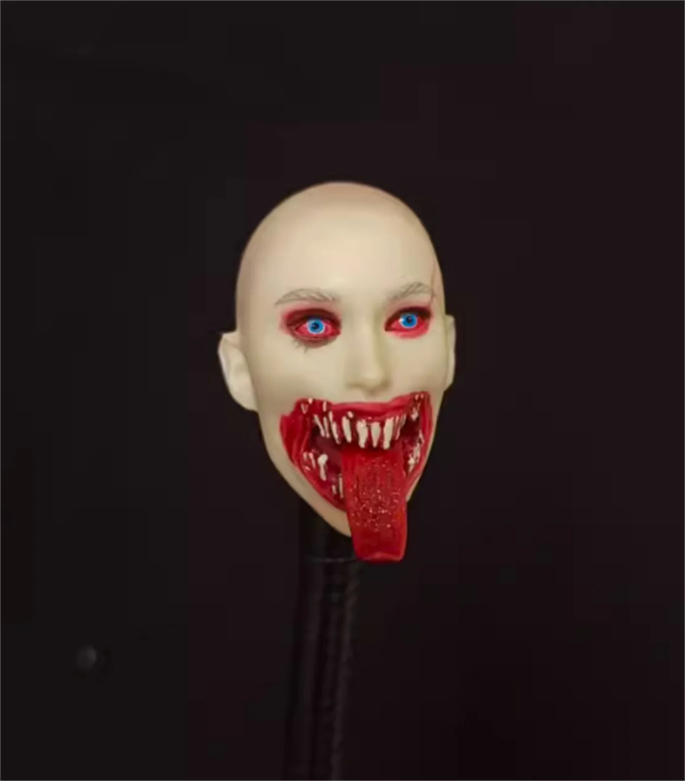 

1:6 Scale Female Ghost Head Carving Model Western Female Zombie Vampire Customize Toys Blood toys fit 12''TBl Action Figure