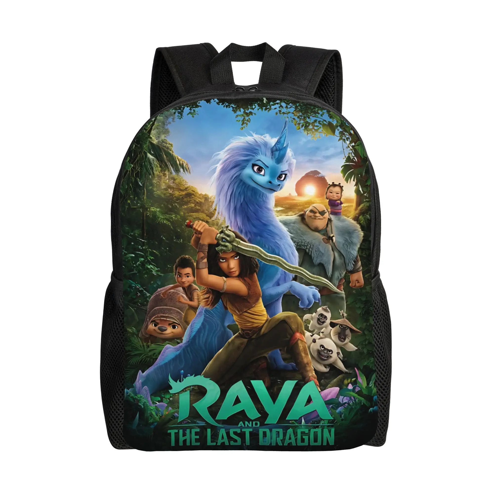 

Рюкзак Disney с героями мультфильмов, портативный прочный рюкзак на плечо для активного отдыха, 1 шт.