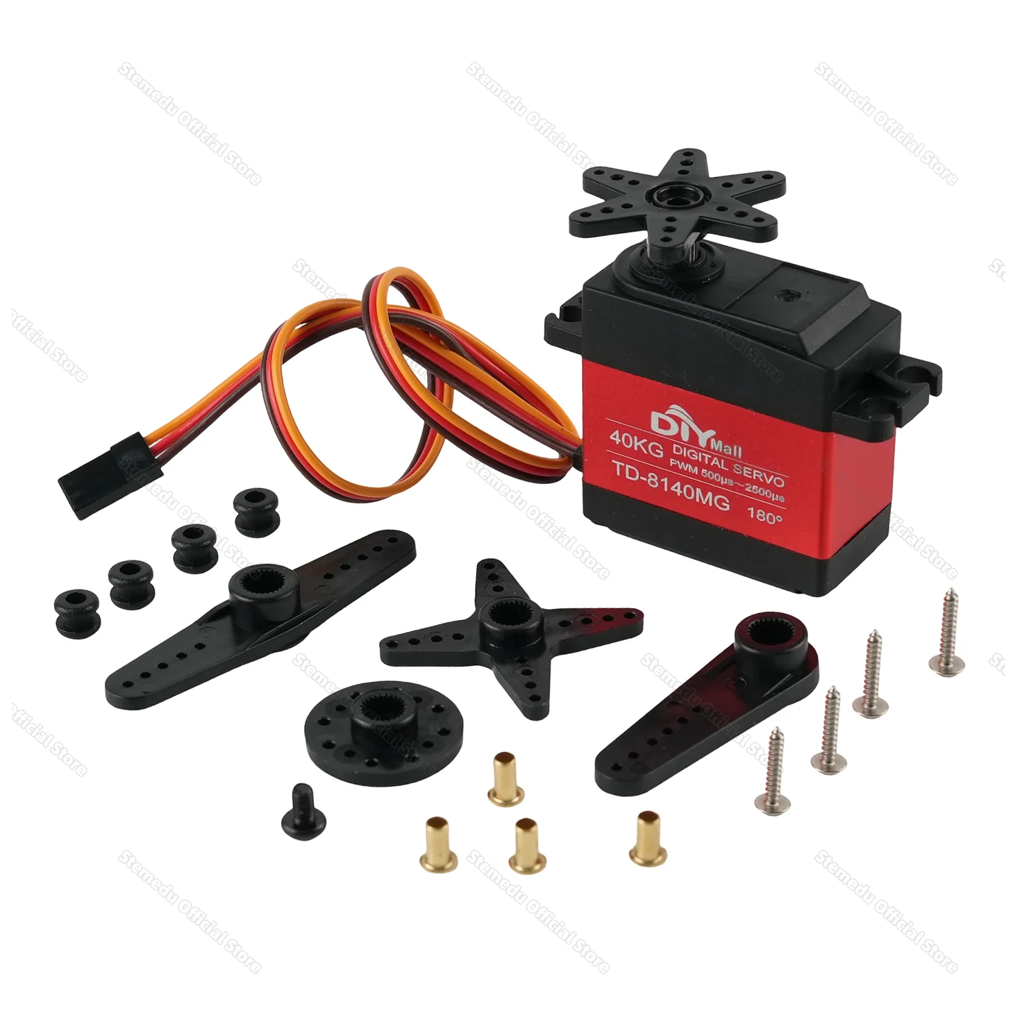 Servo impermeabile 40Kg Custodia in lega di alluminio ad alta velocità Servos Metal Gear Servo digitale Baja Servo per auto RC remota in scala 1/8 1/10