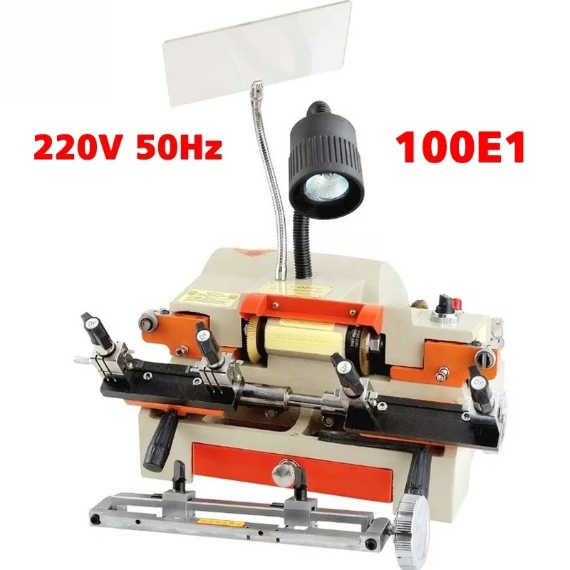 220v/50hz Multi Fuctional Chucking 100-E1 Key Duplicating Machine Key Cutting Machine Locksmith Tools 1pc Convenient