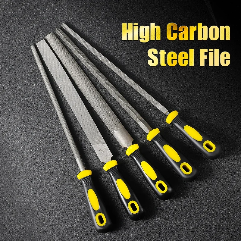 10'' 12'' inch Needle Files Wood Rasp Metal Polishing Hand File Tools Steel Rasp Needl Filing for Metal Glass Stone Wood Carving