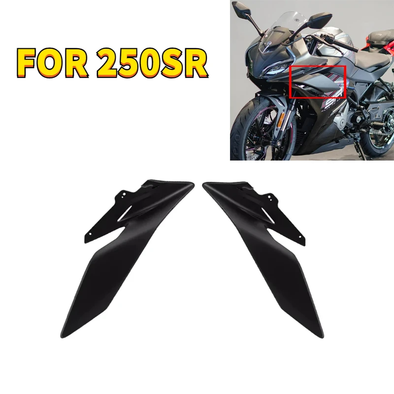 

FOR CFMOTO CF250SR CF 250 SR 250SR 2023 Motorcycle Front Side Downforce Naked Spoilers Fixed Winglet Fairing Wing Deflectors