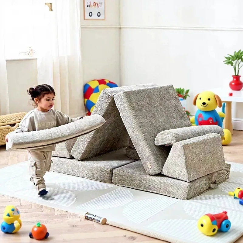 Children's module combination puzzle game building block cushion foldable crawling variety creative sofa