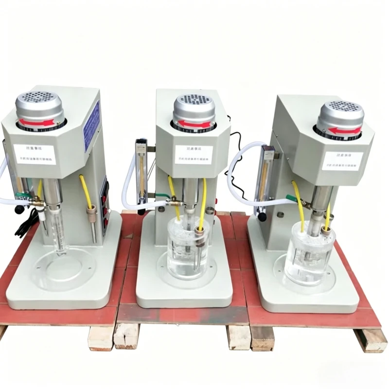 High Quality Laboratory Leaching Agitator Gold Leaching Tank Small Variable Frequency Temperature Control Aeration Agitator