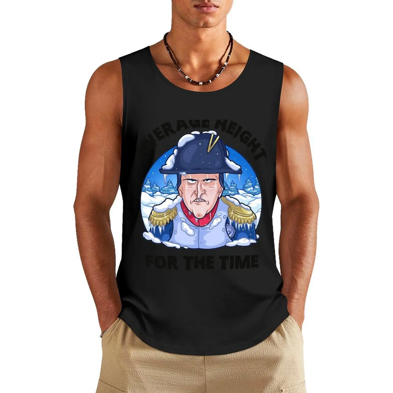 

oversimplified Tank Top Men's summer vest clothes for men summer sleeveless vest men
