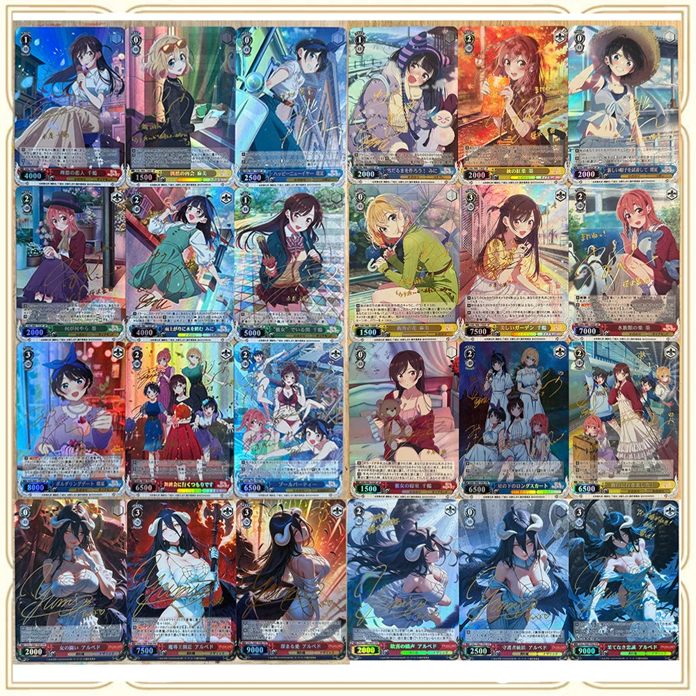 

Аниме История богини Weiss Schwarz DIY ACG Sakurasawa Sumi Ichijyo Ruka Advanced Holo Коллекционная карта Рождественский подарок на день рождения