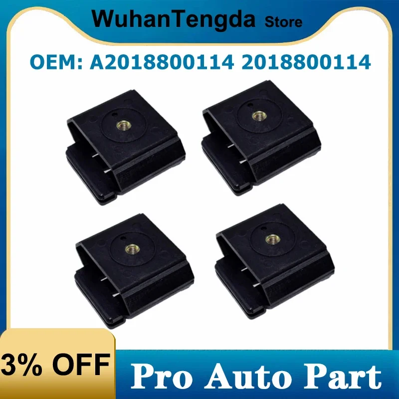 

A2018800114 4Pcs Holder Bumper Bracket Cover for Mercedes Benz W201 2018800114