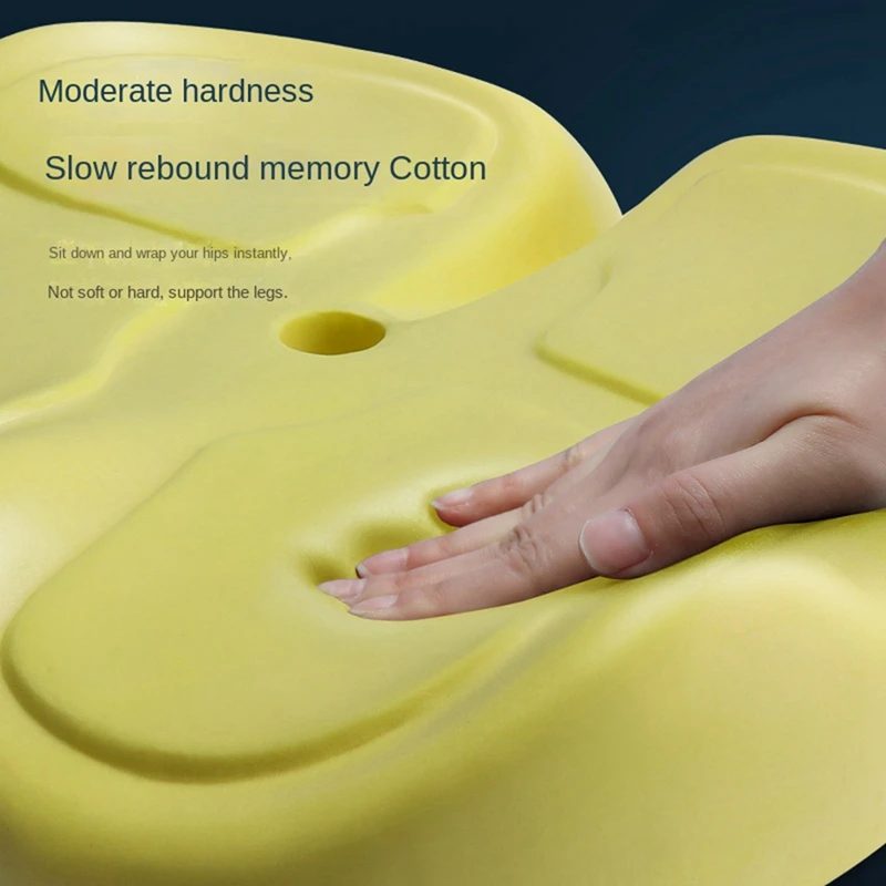 

Comfortable Memory Foam Slow Rebound Cushion Suitable For Sedentary Coccyx Pain Relief Cushion