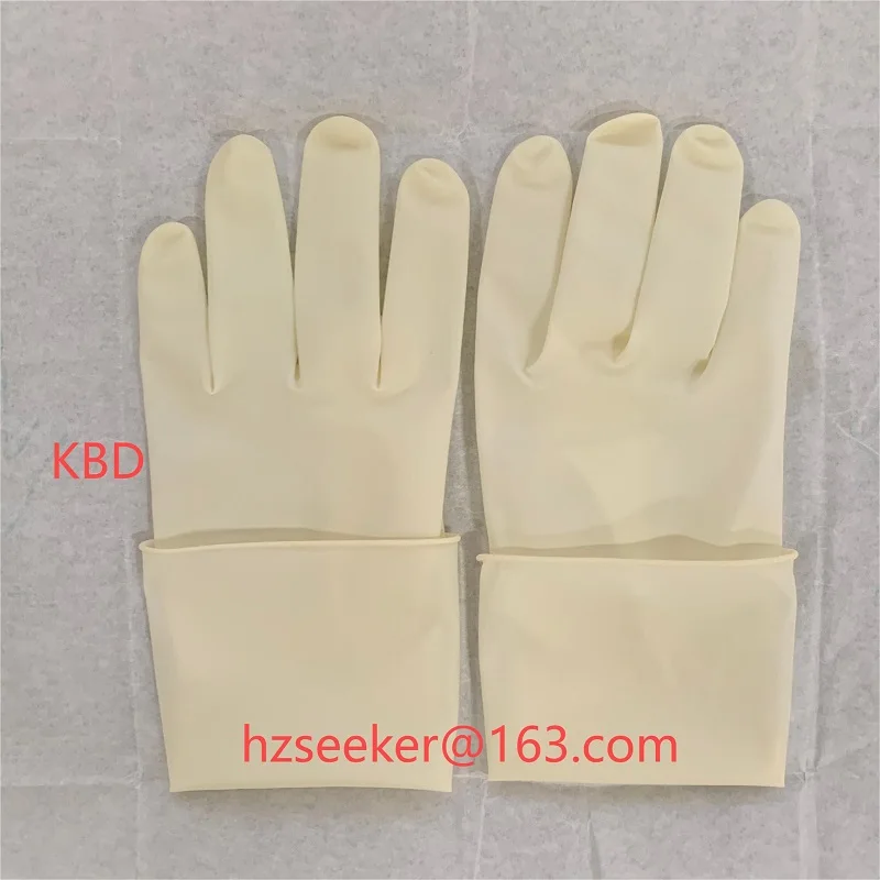 

powder free textured rubber extended gloves KBD (1 pair) about 30cm long