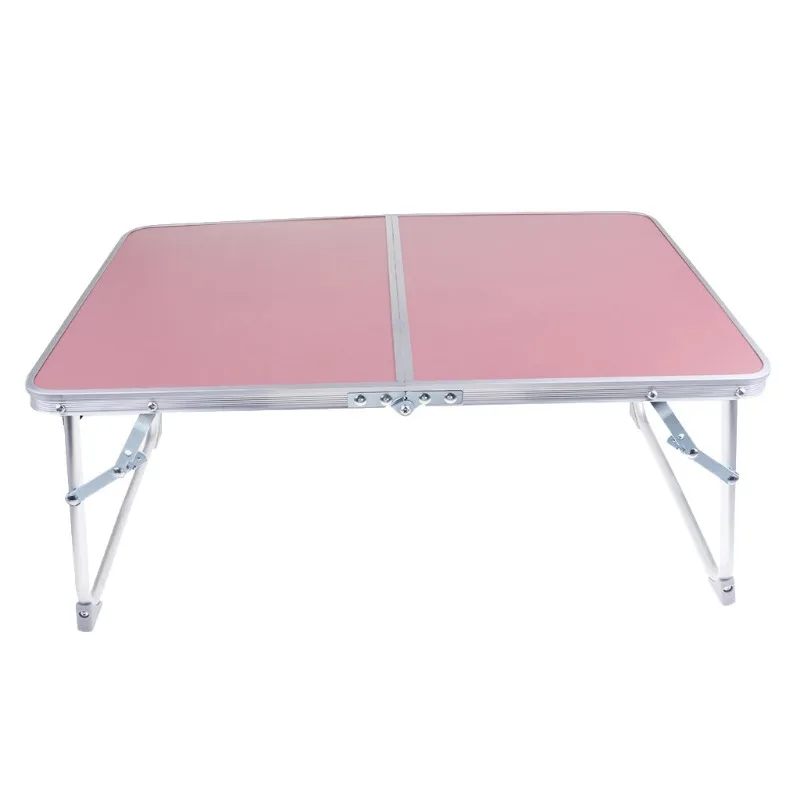 Imagem -06 - Alumínio Camping Folding Table Pequeno-almoço Servindo Cama Bandeja Mesa de Piquenique Portátil Caminhadas Ferramentas ao ar Livre