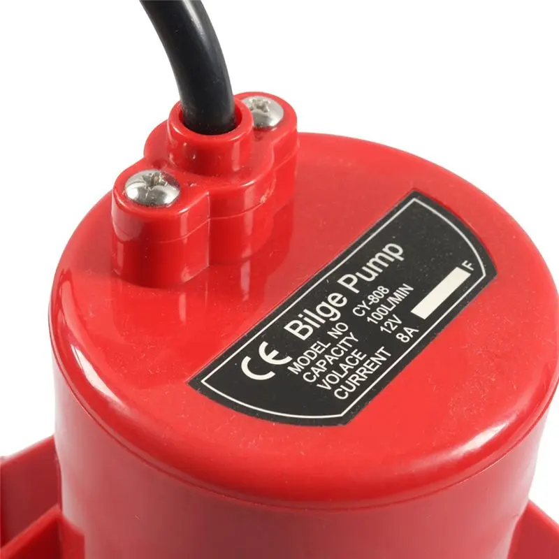 12V Cabin Drainage Pump High Flow 100L/Min Pumping Pump For Sewage Discharge High Flow Liquid Transfer-N32R