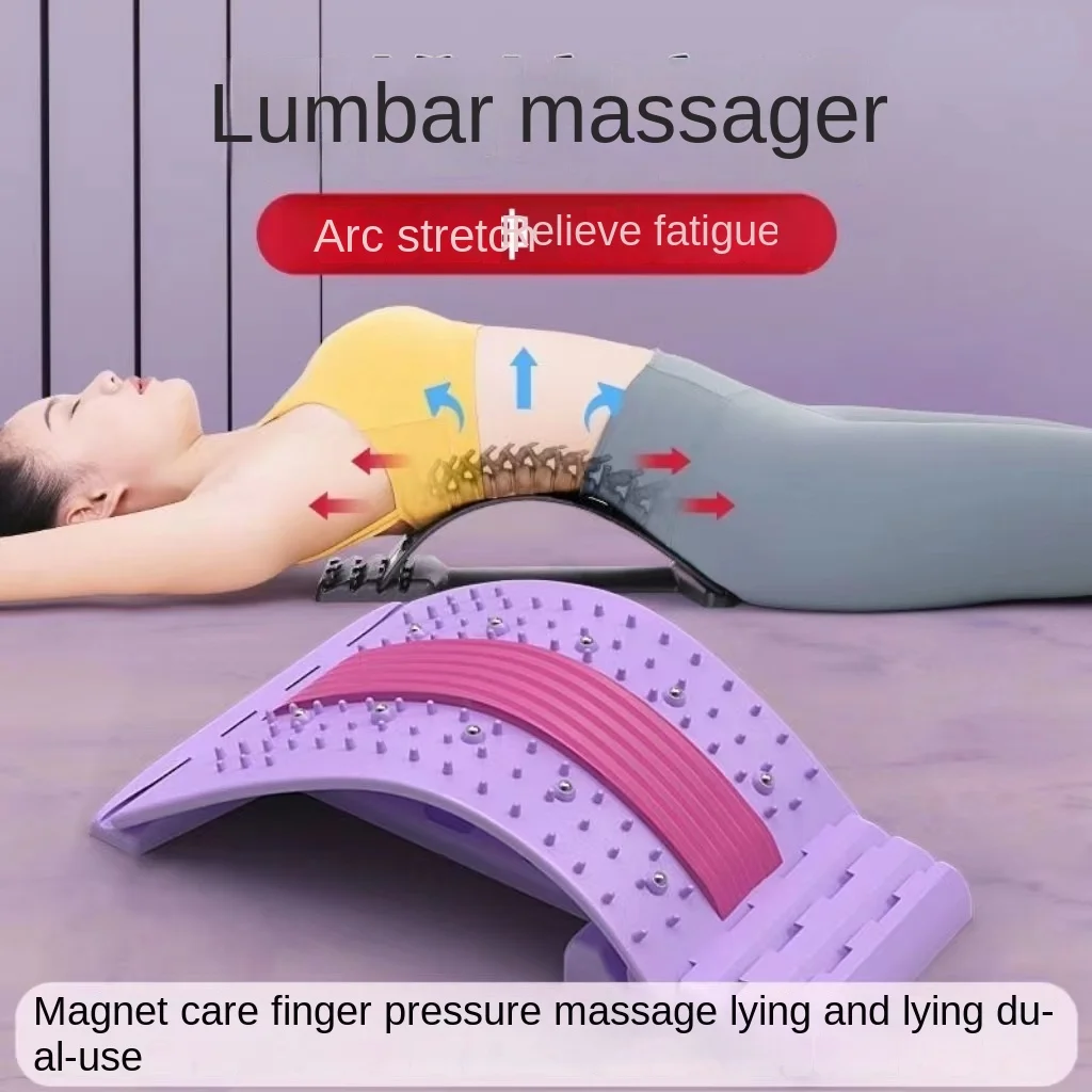 Lumbale Relaxer Stretchapparaat Lumbale Massageapparaat Spierontspanning Huishoudelijke Gezondheidsmassageapparatuur