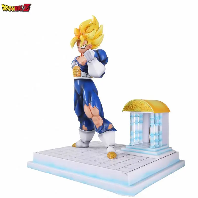 Dragon Ball Muscle Goku Mental Time House Anime Figure Model Statue, Garçons Collection, Décoration de bureau, Ornement, Jouets Cadeaux, 33cm