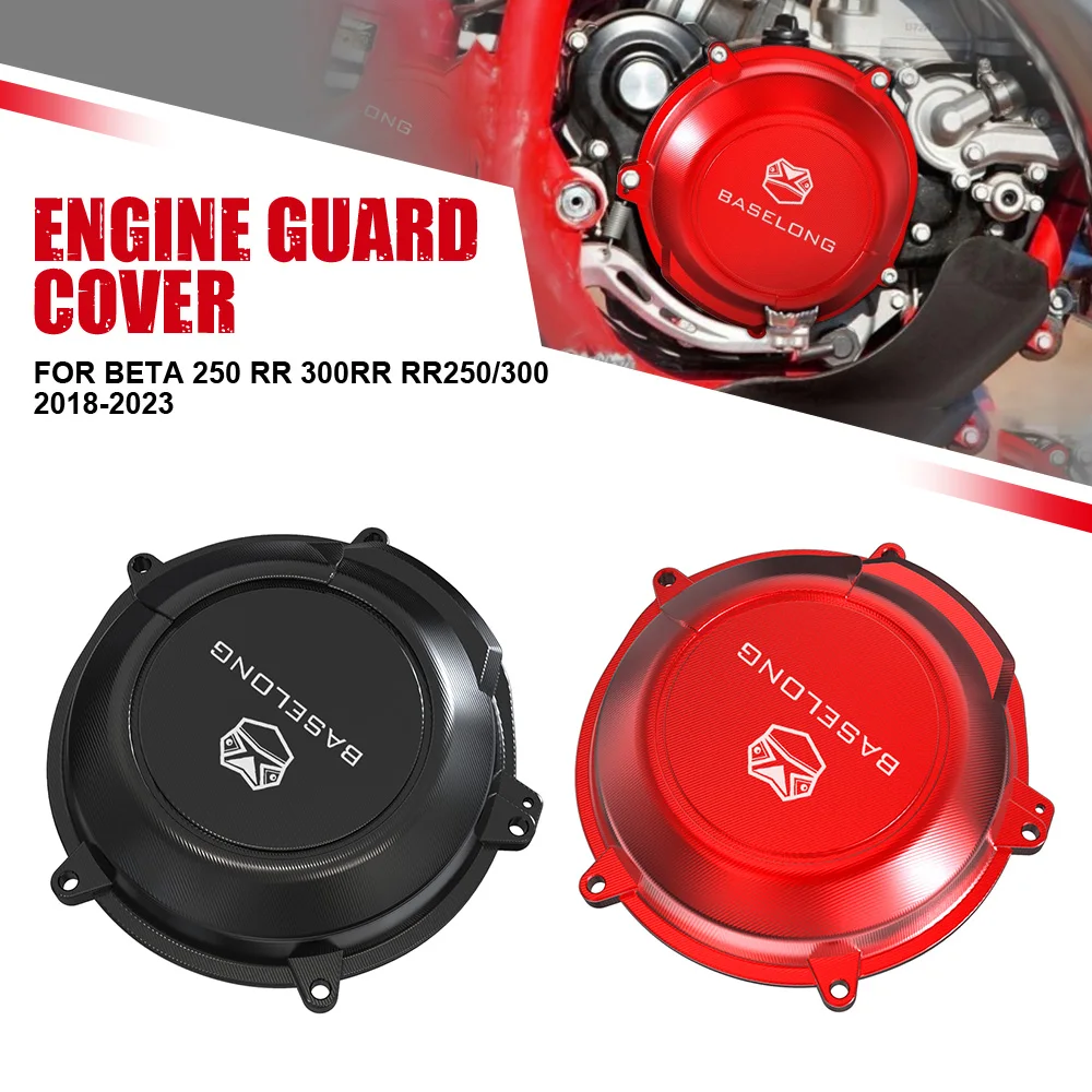 

For Beta 250/300RR 2018 2019 2020 2021 2022 2023 250RR 300RR Motorcycle Engine Clutch Guard Cover Protector Protection 2024 2025