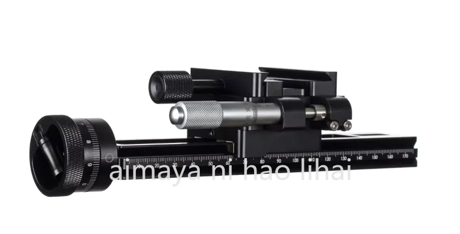 DP1 2-Accuracy Macro Focusing Slide Rail, Focus Stacking, Two-speed one-way micrometer head