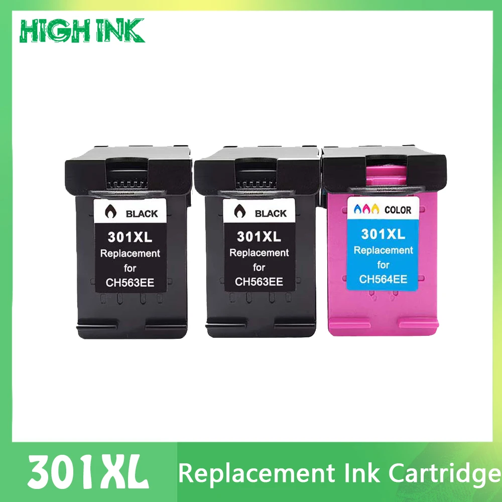 

Чернильные картриджи восстановленные для HP 301 XL HP 301 HP 301 301XL Deskjet 2050se 2054A 1050se 3050se 3050A 3052A Envy 5530 принтер