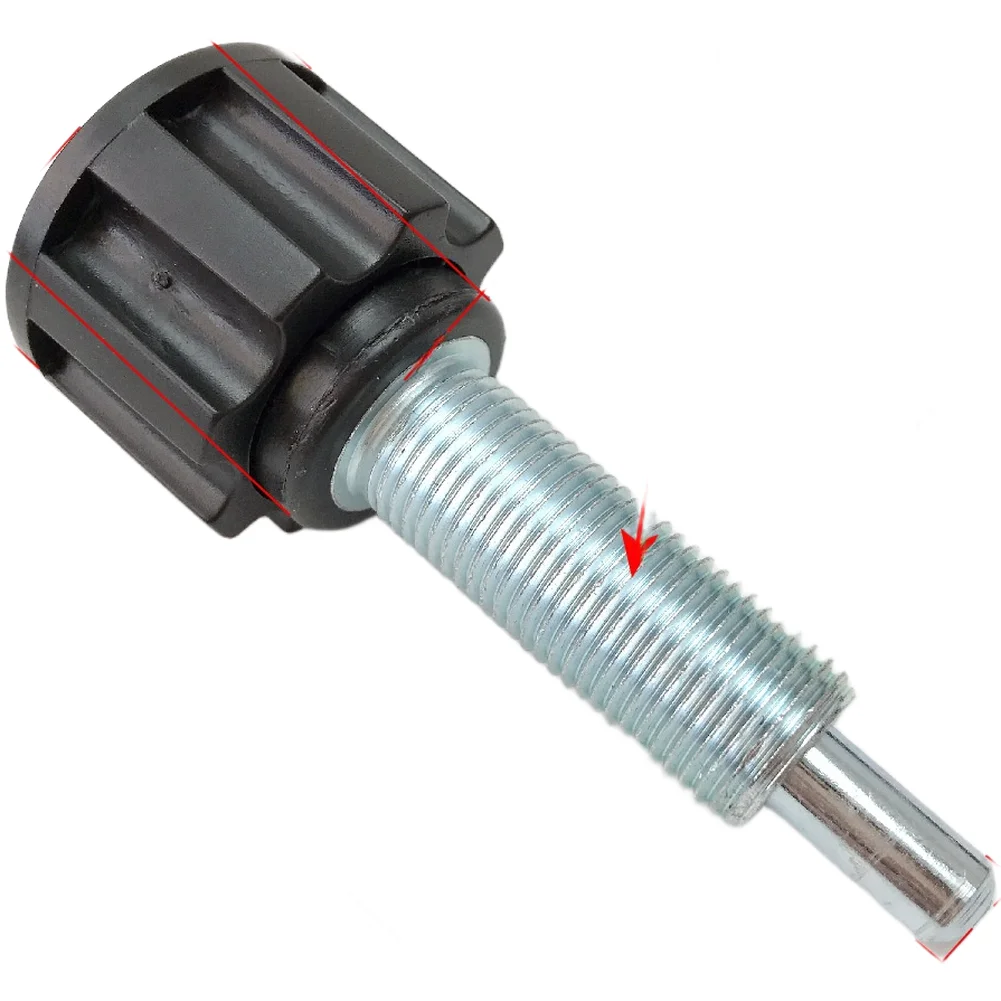 Plastic Elastic Knob Fastener For M16x1.5 Threaded Applications Including Treadmills Ellipticals And Strength