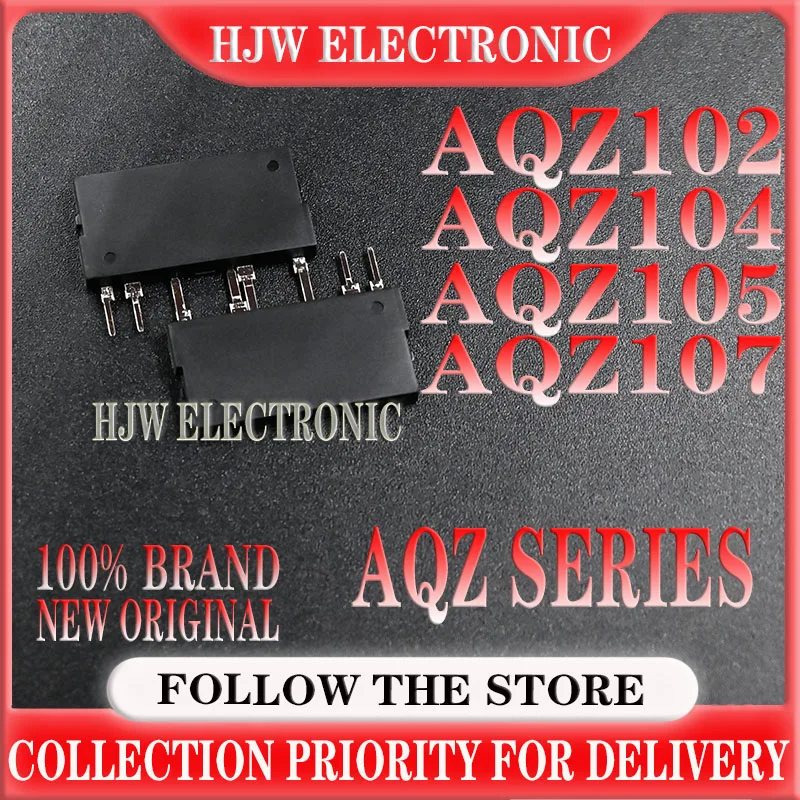 

2pcs/lot Aqz102 aqz104 aqz105 aqz107 Dip-4 New Original Power Solid-state Relay Aqz102d aqz104d aqz105d aqz107d