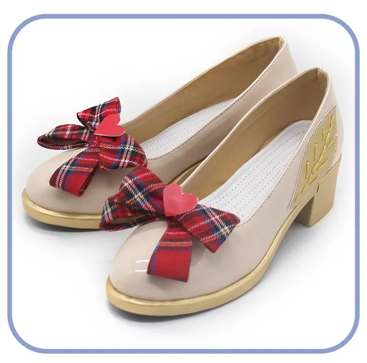 Gioco Pretty Derby Yamanin Zephyr Scarpe Cosplay Scarpe in pelle PU Accessori Anime Puntelli Stivali di Halloween Realizzati su misura