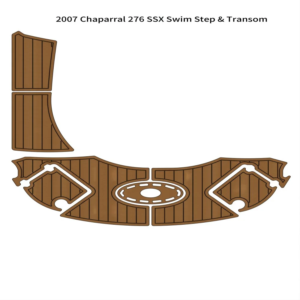 Chaparral-Plateforme de marche de natation auto-arina, Traverse de bateau, OligFoam Teck, Tapis de sol, SeaDek MarinePolymers, Style Gatorstep, 2007 SSX, 276