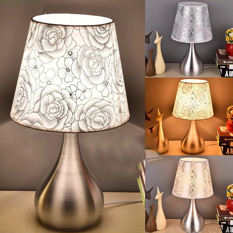 Retro Style Table Lampshades PVC Fabric E27 Floor Lamp Shade Desktop Bedroom Bedside Desktop Home Decor Wall Lamp Cover