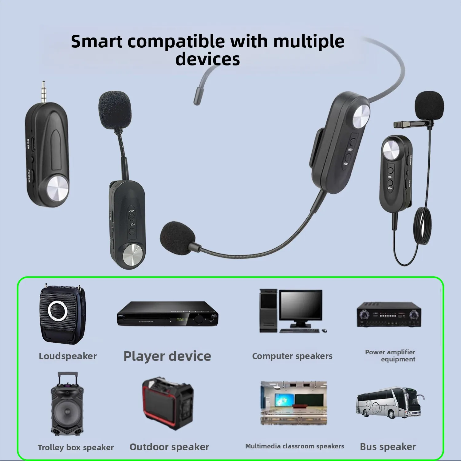 GAW-DX23/GAW-DX24 ميكروفون سماعة رأس لاسلكي احترافي 2.4G مع لوحة دوائر كهربائية، جهاز إرسال واستقبال ميكروفون بمشبك للصفوف