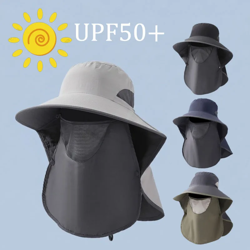 chapeus-de-verao-com-protecao-uv-para-caca-e-pesca-ao-ar-livre-para-homens-e-mulheres-chapeu-de-visor-para-caminhadas-e-camping-chapeu-de-pescador-com-protetor-de-pescoco