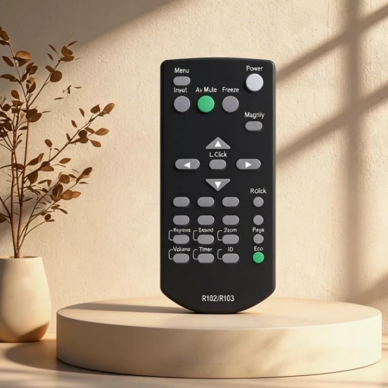 

Applicable to Remote Control Compatible for R102 R101 R103 R104 RC102A RC103 RC104 X3340N WX3340N X4240N WX4240N DLP Projector