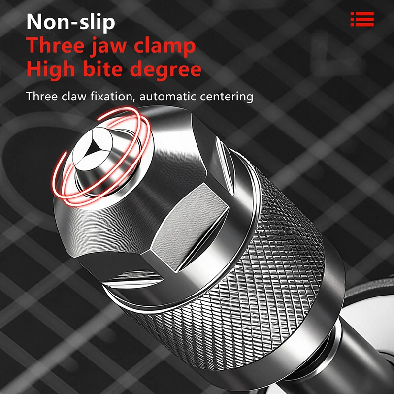 Proficient Hex Handle Screwdriver Chuck; Drill Bit Adapter for Electric Grinders