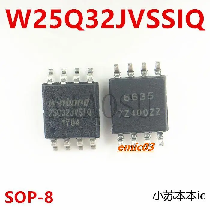 W25Q32JVSSIQ SOIC-8 IC FLASH 32MBIT