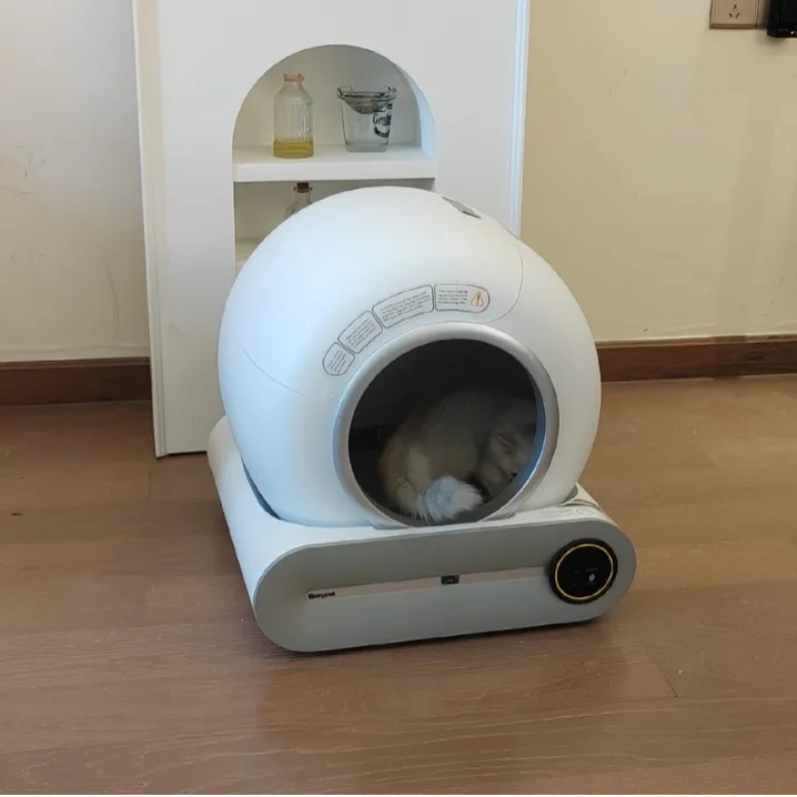

Automatic Self-Cleaning Cat Litter Box for Cats Electric Smart Litter Pan for Cat Sand Cleaning Toilet for International