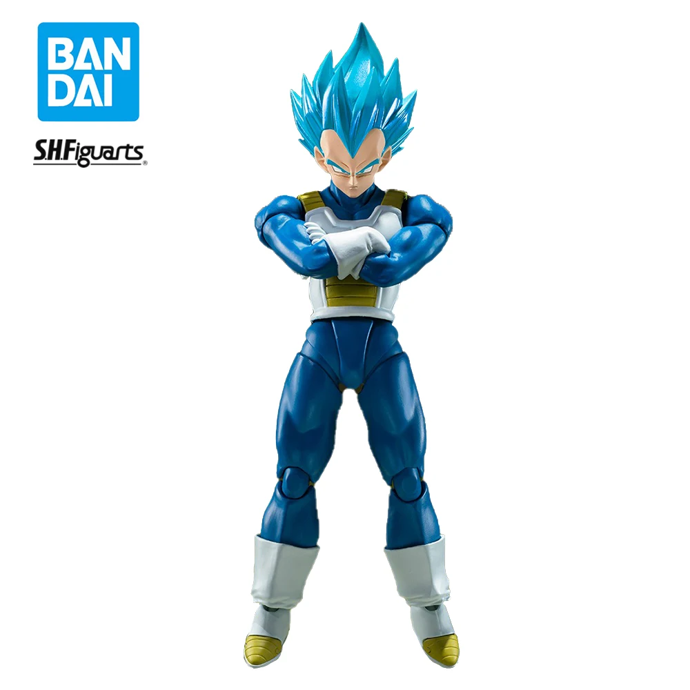 

IN Stock Original Bandai S.H.Figuarts Dragon Ball Super Vegeta (Unwavering Saiyan Pride) Action Figure Model Collectible Toys