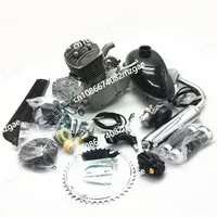 80CC 2-Stroke Gas Engine Kit - Electric Start Bicycle Motor Conversion for DIY E-Bike Upgrade System
