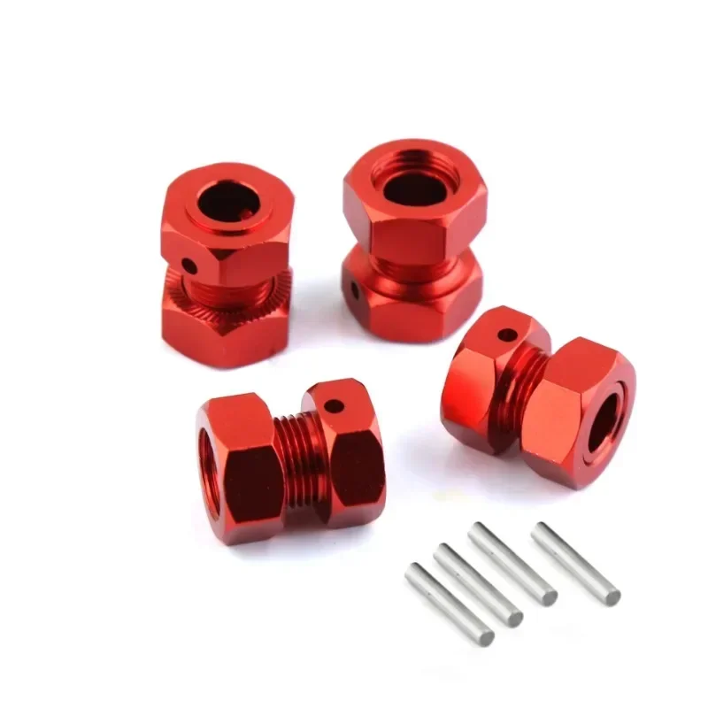 Rueda hexagonal de Metal de 17mm para Arrma 6S KRATON Typhon Outcast 1/7 infracción ilimitada Mojave Felony piezas de mejora