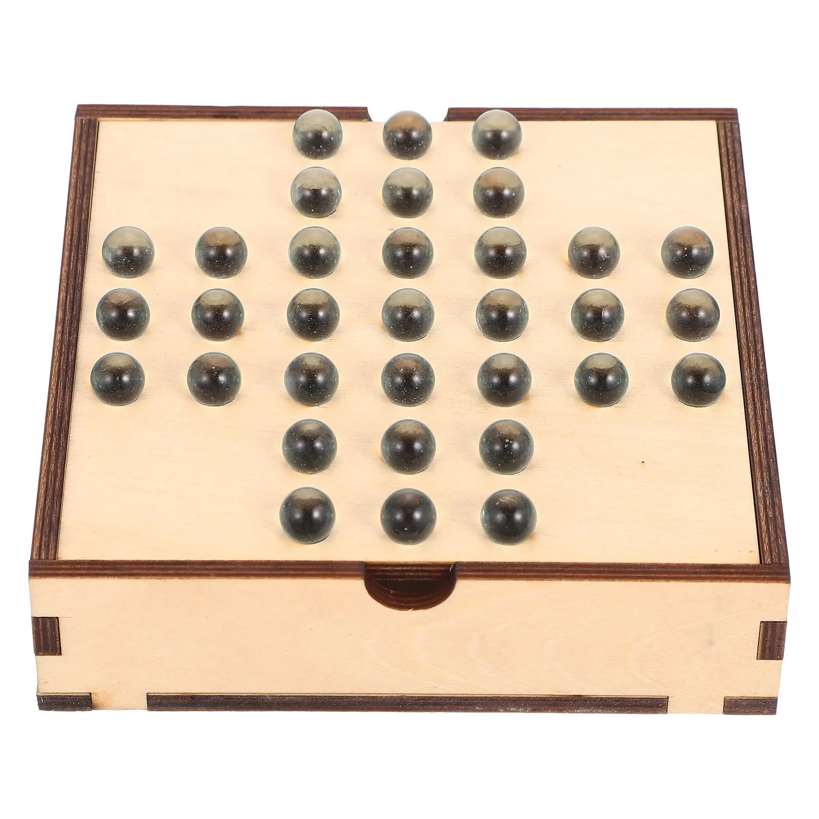 

1Set Intelligence Puzzle Checkers Board Game Training Props Development Educational Game Checkers