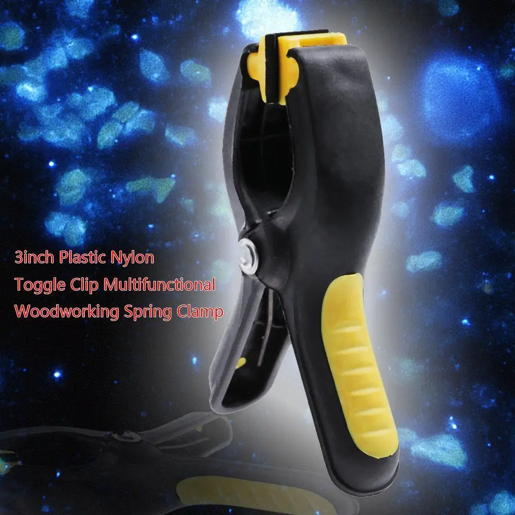 

3 inch Plastic Nylon Toggle Clip Multifunctional Woodworking Photo Studio Clip Toggle Spring Clamp Sargentos De Apriete Madera