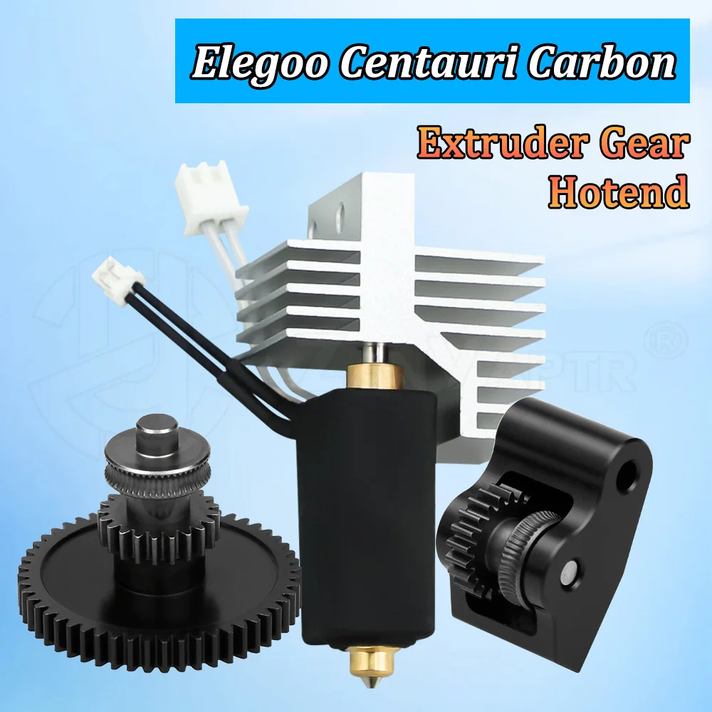 

Шестерня экструдера для Elegoo Centauri, карбоновый экструдер Hotend, комплект из закаленной стали, супер износостойкие детали 3D-принтера