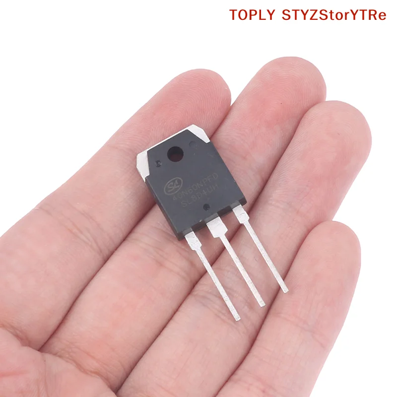 1 unidad de máquina de soldadura de tubos individuales IGBT de uso común, 40N60NPFD 40A 600V SGT40N60NPFD, para accionamiento de motor.