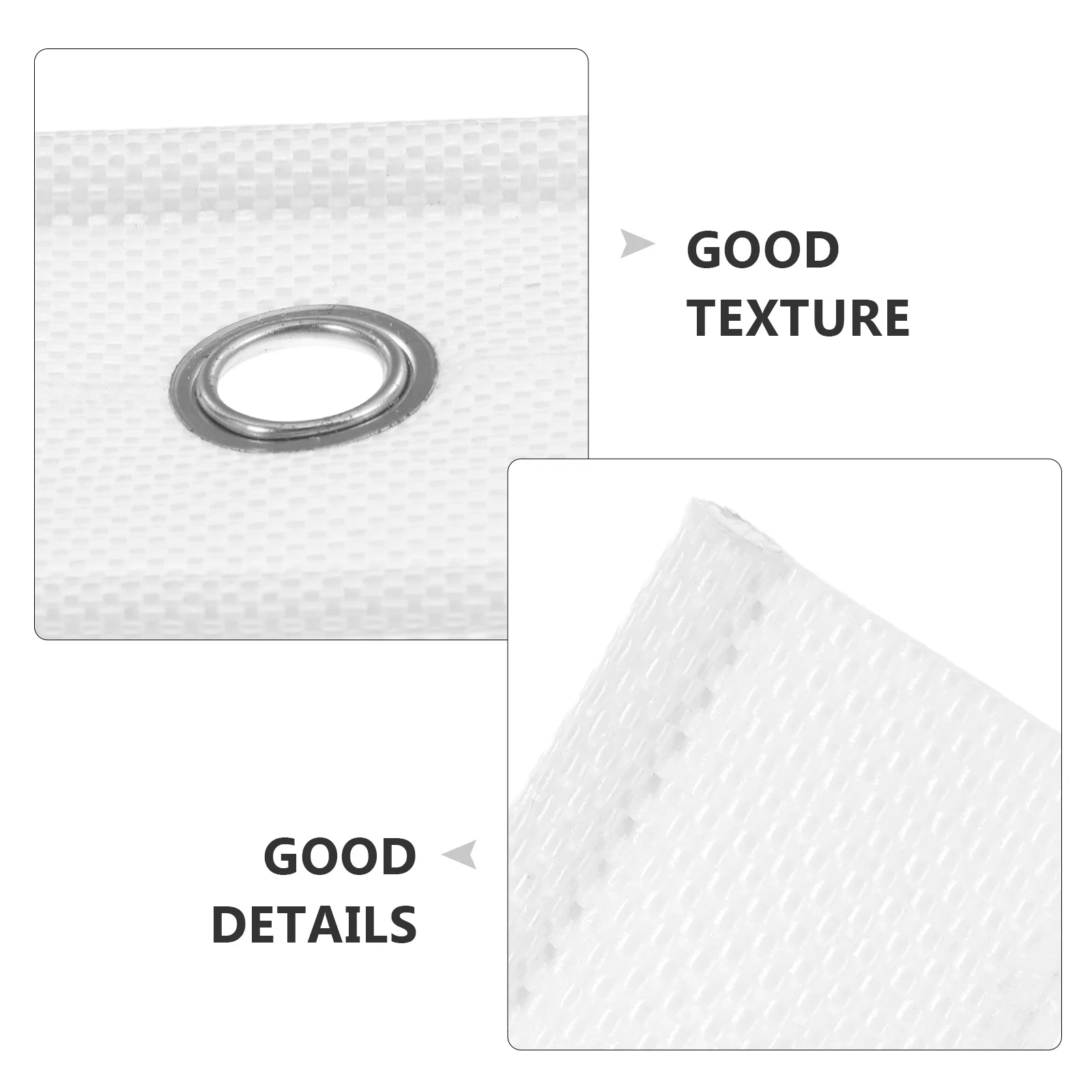 6Pcs Rv Awning Eyelets Lightweight Piping Fasteners for Caravan Camping Awning Rail Accessories Stable Secure Setup