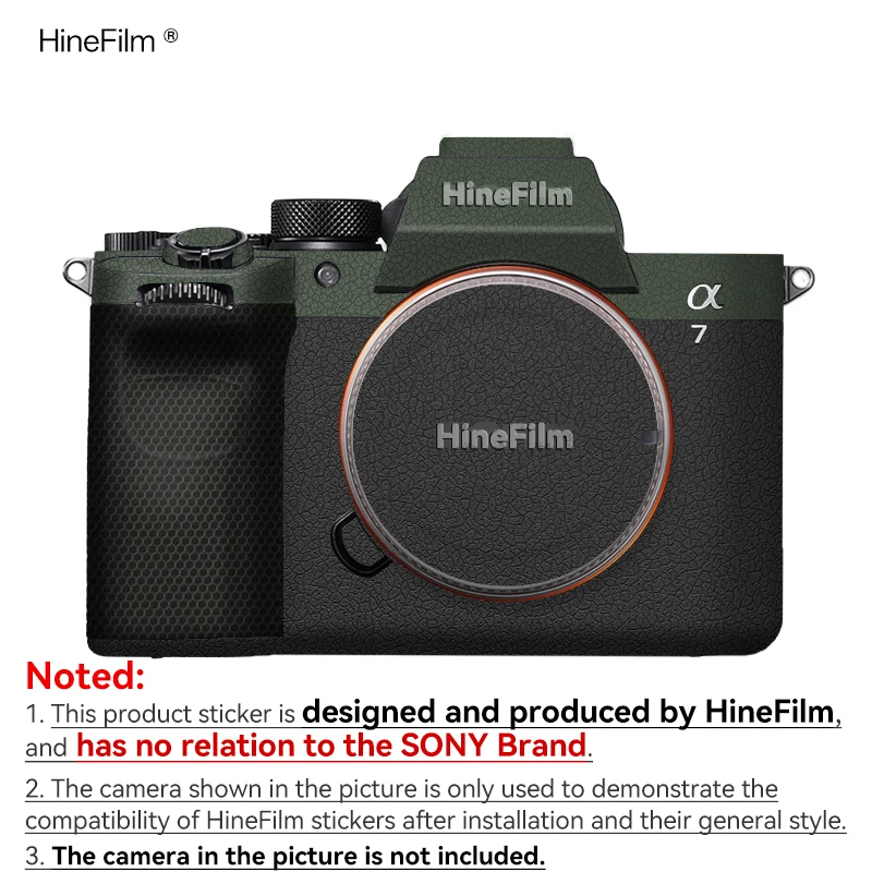 Naklejka na aparat Sony A7V, personalizowana skórka, naklejka na aparat Sony ILCE-7M5, skórka ochronna A7M5, naklejka na aparat A7 V, osłona chroniąca przed zarysowaniami. — zdjęcie produktu 7