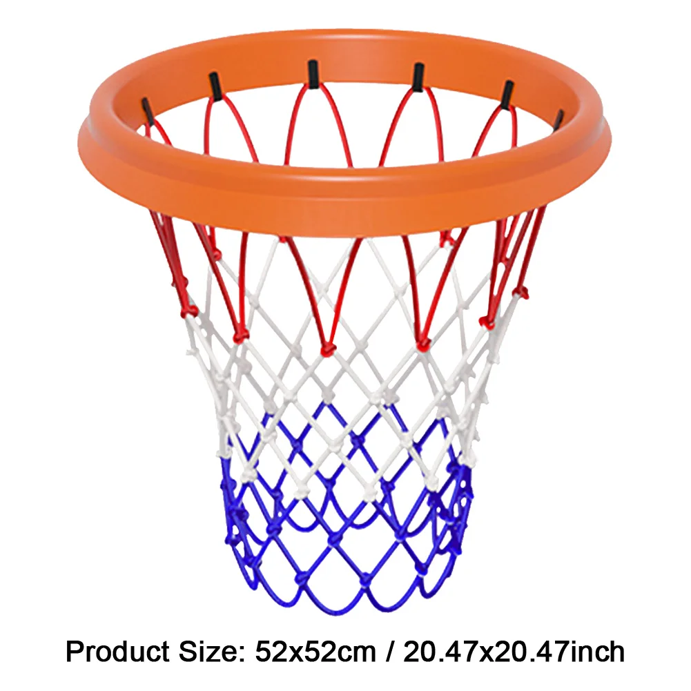 PU Portable Basketball Net Frame Removable Professional Net Basketball Hoop Basketball Net Basketball Accessories