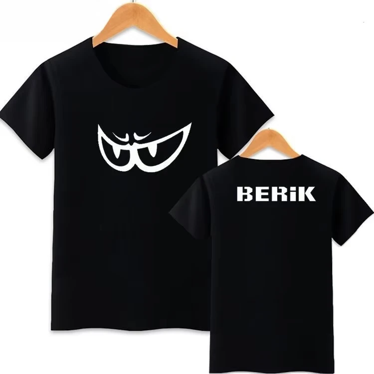 

Велосипедный костюм BERIK Big Eye, мотоциклетная одежда, мотоциклетный костюм, гоночная мужская и женская футболка с короткими рукавами и большими глазами