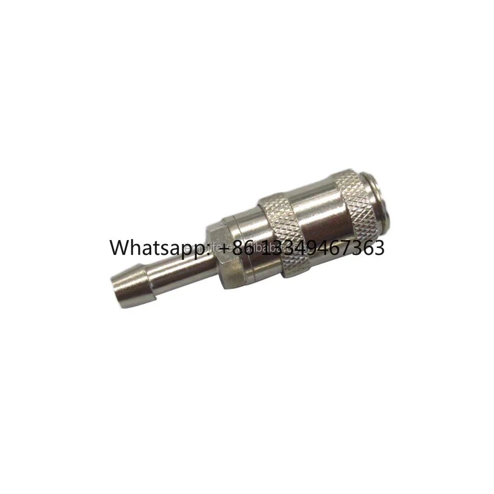 

In Stock 1 Pair Luer taper Universal Metal Airway Connector, NIBP Cuff Connector, Air Hose Tube Adapter Hot Sale