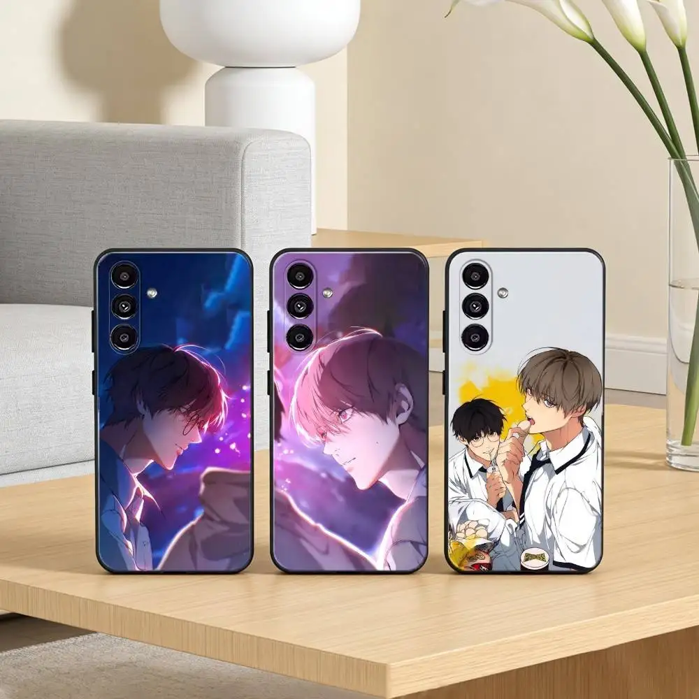 Korean Comics Losts In The Cloud Phone Case For Samsung Galaxy A20,21s,22,31,32,52,53,72,73,80,91 Soft Black Shell