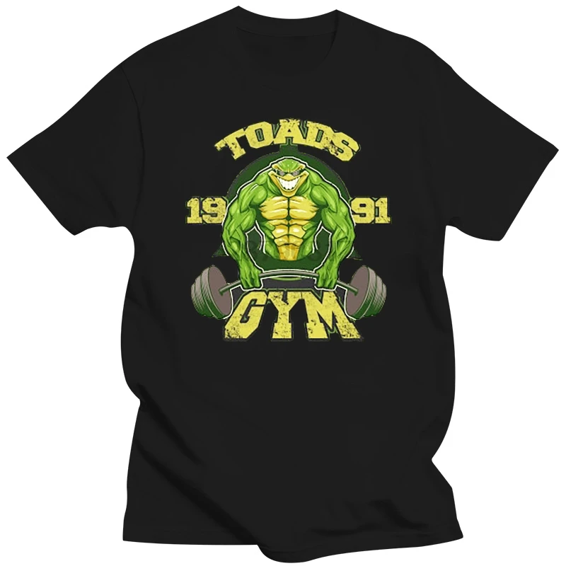 Men tshirt Toads Gym   Battletoads   T Shirt women T-Shirt tees top