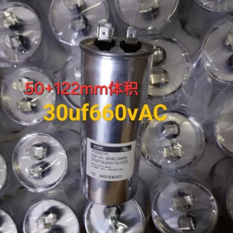 

Совершенно новый оригинальный американский CDE 30uf660vAC масляный отворотный конденсатор 50*122 мм