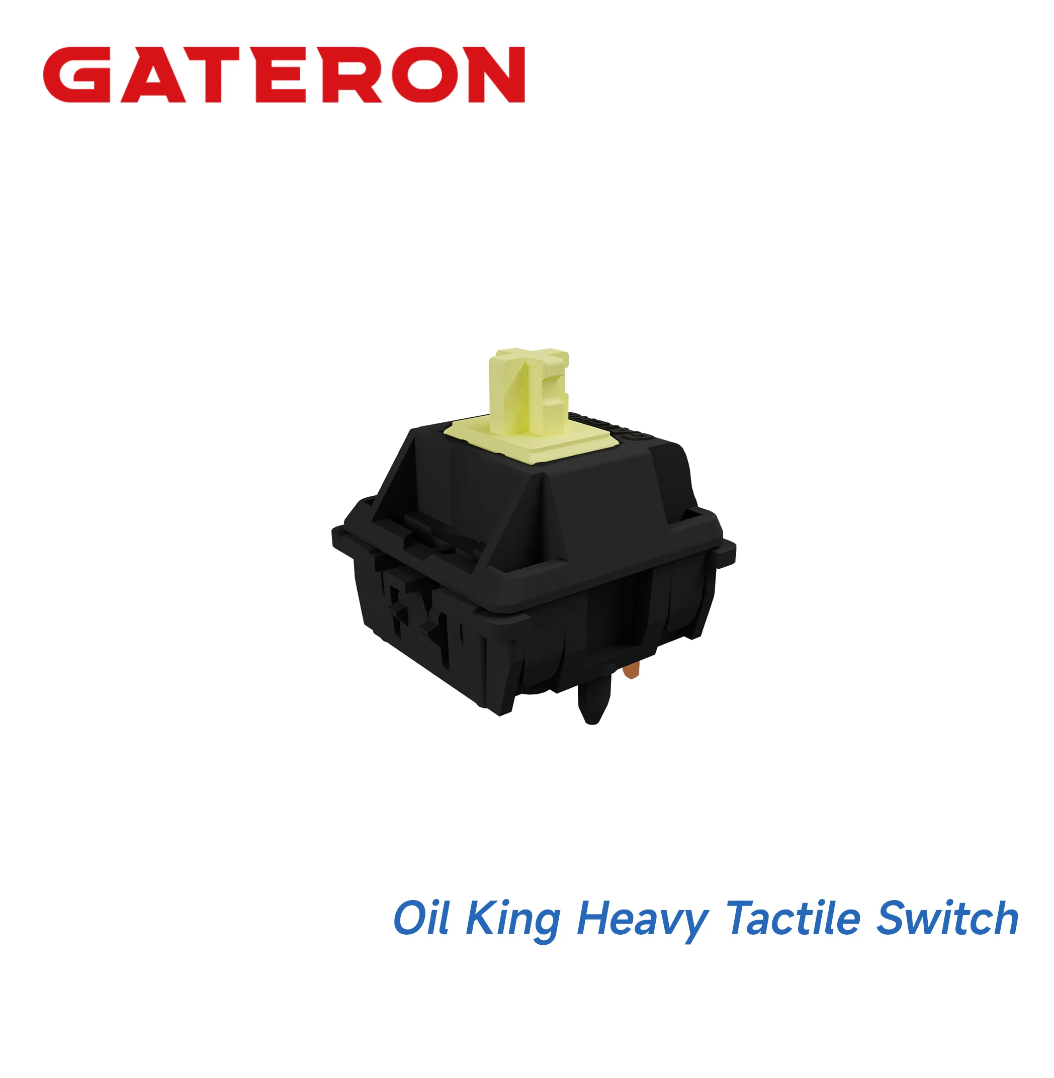 Przełączniki GATERON Oil King Familier Series - Liniowe, Taktyczne, Ciche, Liniowe, RGB, Wstępnie Smarowane, Personalizowane, DIY, Hot Swap, do Klawiatur Mechanicznych — zdjęcie produktu 4