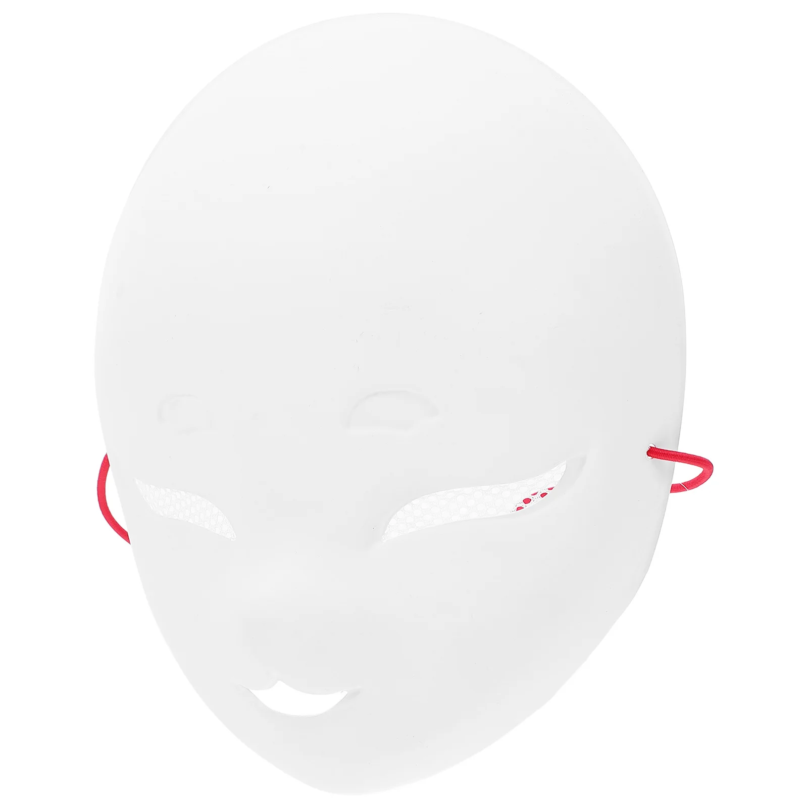 

DIY Paintable PVC Fox Mask Blank Unpainted Mesh Eye Masquerade Mask for Costume Party Halloween Cosplay Paintable PVC Masks