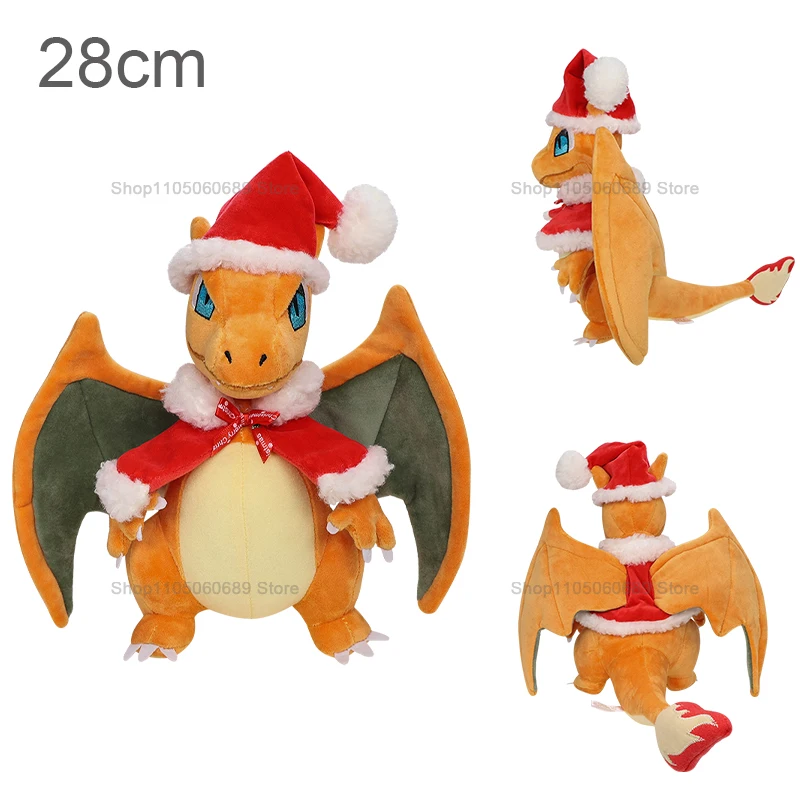 18 Stile Glänzende Glurak-Plüschtiere Pokemon Mega Evolution X & Y Glurak Weiche Stofftiere Spielzeugpuppe Geschenk für Halloween – Detail 16